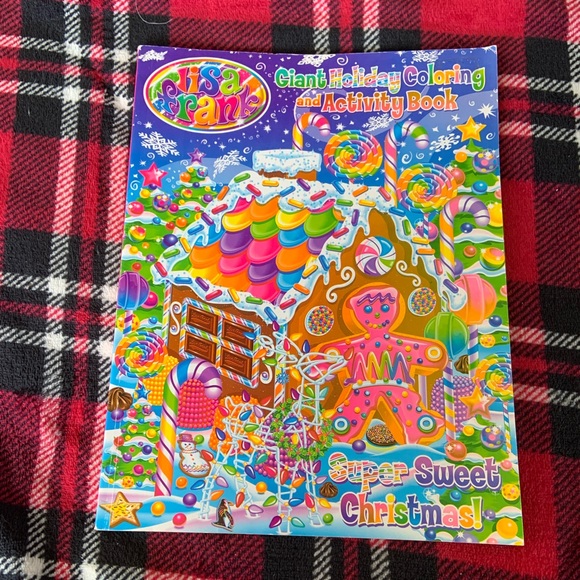 Lisa Frank | Other | Brand New Lisa Frank Christmas Coloring Book ...